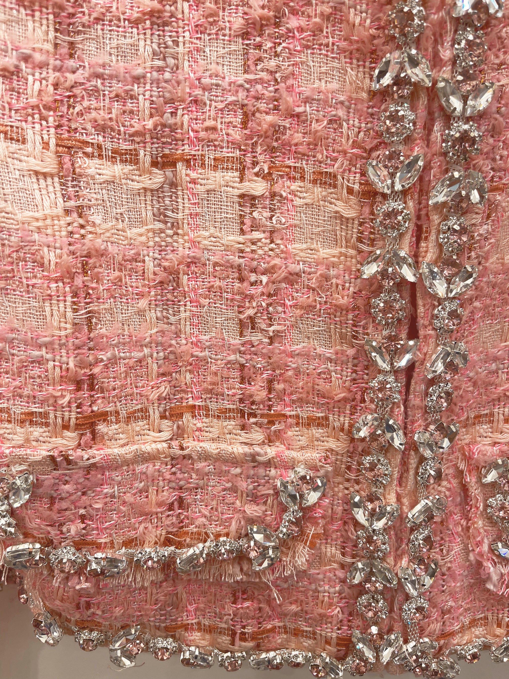 Tweed & Jewels Skirt Set – trace of thread