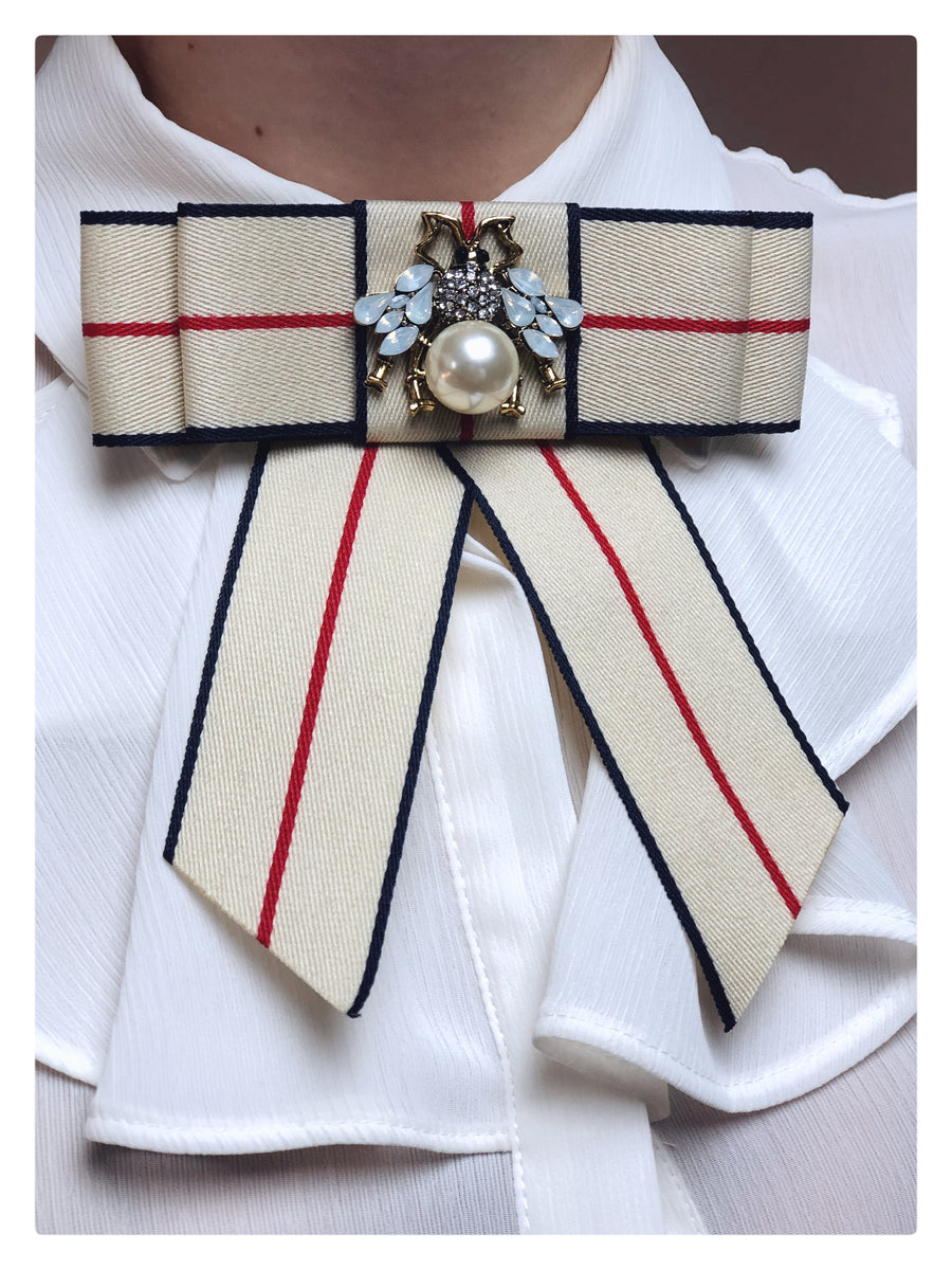 |Bowknot Ribbon Brooch|