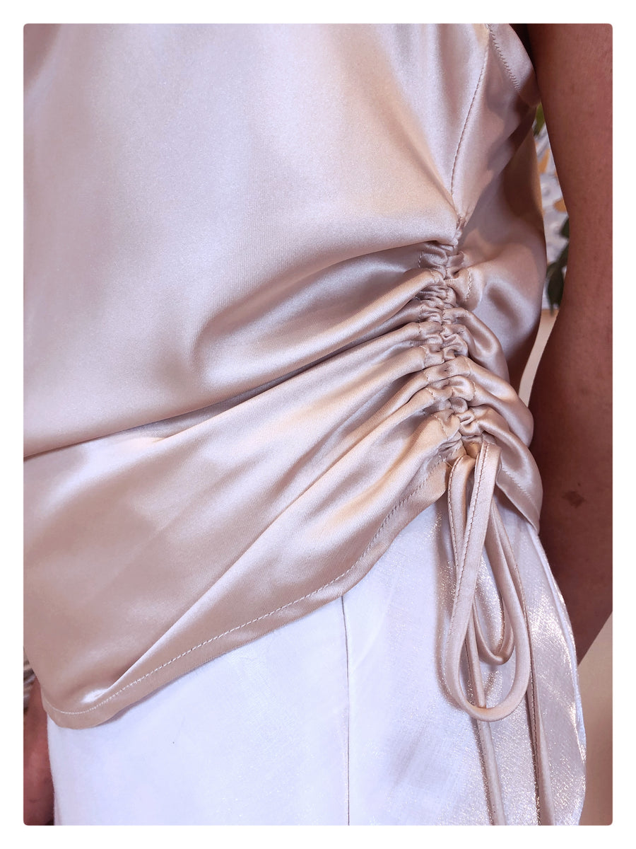 Sand in the Air Satin Top