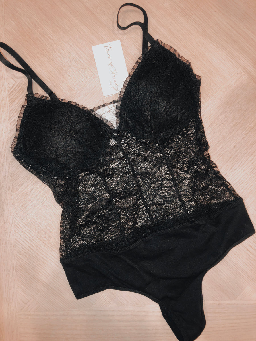 |Glimpse of You| Lace Bodysuit