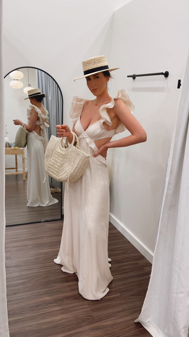Postcards from Paradise Maxi (Ivory)
